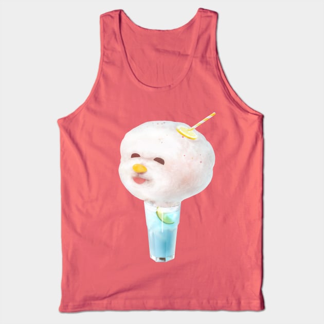 Fluffy Cotton Candy Drink Tank Top by zkozkohi